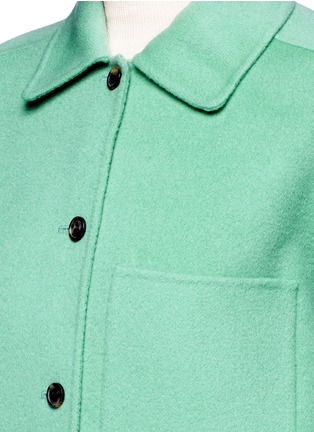 Detail View - Click To Enlarge - ACNE STUDIOS - 'Berkeley' felted wool-cashmere utility coat