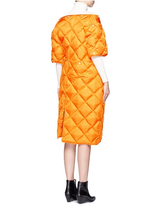 Back View - Click To Enlarge - ACNE STUDIOS - 'Baltimore Down' convertible quilted puffer coat