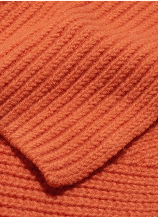 Detail View - Click To Enlarge - ACNE STUDIOS - 'Hana' wool-mohair chunky knit scarf