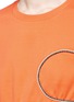 Detail View - Click To Enlarge - ACNE STUDIOS - 'Kiri' cord trim cotton T-shirt