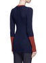Back View - Click To Enlarge - VICTORIA BECKHAM - Slim fit long rib knit sweater