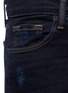 Detail View - Click To Enlarge - J BRAND - Distressed low rise skinny jeans
