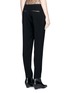 Back View - Click To Enlarge - ALEXANDER WANG - Chain trim cupro jogging pants