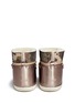 Back View - Click To Enlarge - INUIKII - 'Camouflage' print sheepskin shearling boots