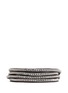 Main View - Click To Enlarge - VITA FEDE - 'Capri 5 Wrap' silver chain leather bracelet