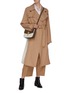Figure View - Click To Enlarge - PLAN C - Slash Back Trench Coat