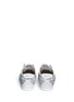Back View - Click To Enlarge - ONITSUKA TIGER - 'Mexico 66' herringbone stripe slip-on sneakers