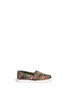 Main View - Click To Enlarge - 90175 - Tiny Classic palm print canvas toddler slip-ons