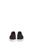 Figure View - Click To Enlarge - 90175 - Tiny Classic raffia print canvas toddler slip-ons