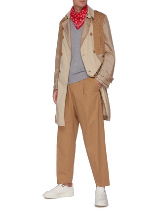 Figure View - Click To Enlarge - MAISON FLANEUR - Relaxed Tailored Pants