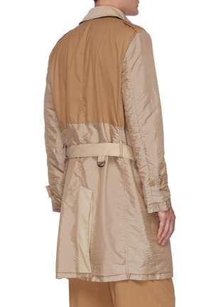 Back View - Click To Enlarge - MAISON FLANEUR - Panel Trench Coat
