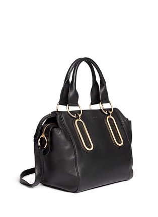 Front View - Click To Enlarge - SEE BY CHLOÉ - 'Paige' leather crossbody bag