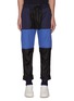 Main View - Click To Enlarge - MAISON FLANEUR - Colour-Block Jogger Pants