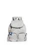 Main View - Click To Enlarge - SEE BY CHLOÉ - 'Joy Rider' logo keychain jersey backpack