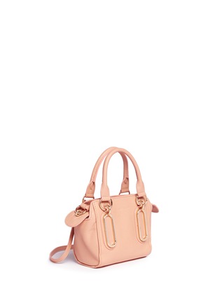 Front View - Click To Enlarge - SEE BY CHLOÉ - 'Paige' mini leather crossbody bag