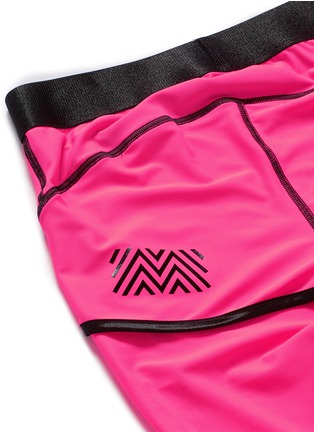 Detail View - Click To Enlarge - MONREAL - 'Cropped Booster' leggings
