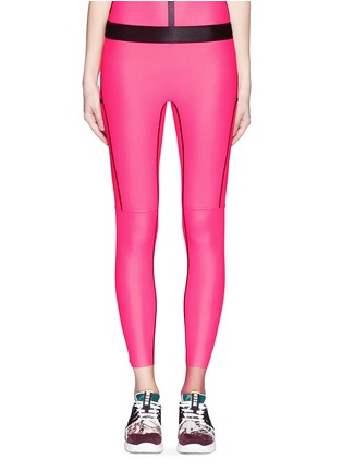 Main View - Click To Enlarge - MONREAL - 'Cropped Booster' leggings