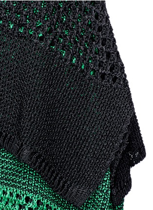 Detail View - Click To Enlarge - PROENZA SCHOULER - Variegated stripe knit sweater