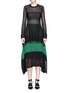 Figure View - Click To Enlarge - PROENZA SCHOULER - Variegated stripe knit sweater