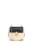 Main View - Click To Enlarge - CHLOÉ - 'Drew' small colourblock leather shoulder bag