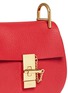 Detail View - Click To Enlarge - CHLOÉ - 'Drew' mini grainy leather shoulder bag