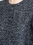 Detail View - Click To Enlarge - MS MIN - Felted tweed boxy top