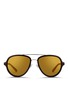 Main View - Click To Enlarge - 3.1 PHILLIP LIM - Layered acetate mirror aviator sunglasses