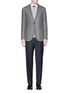 Figure View - Click To Enlarge - CANALI - Gingham check cotton shirt