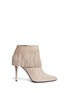 Main View - Click To Enlarge - STUART WEITZMAN - 'Fringe Times' suede ankle boots