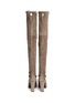 Back View - Click To Enlarge - STUART WEITZMAN - 'Highland' suede thigh high boots