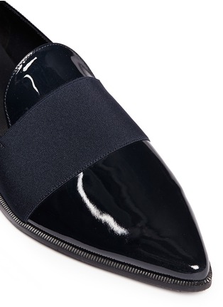 Detail View - Click To Enlarge - STUART WEITZMAN - 'The Band' leather slip-ons