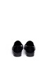 Back View - Click To Enlarge - STUART WEITZMAN - 'The Band' leather slip-ons