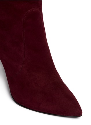 Detail View - Click To Enlarge - STUART WEITZMAN - 'Hyper' suede knee high boots