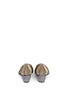 Back View - Click To Enlarge - STUART WEITZMAN - 'Discopoco' diamanté heel glitter lamé pumps