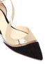 Detail View - Click To Enlarge - NICHOLAS KIRKWOOD - S panelled metallic suede flats