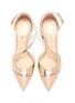 Detail View - Click To Enlarge - NICHOLAS KIRKWOOD - S panelled metallic leather pumps