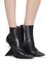 Figure View - Click To Enlarge - NICHOLAS KIRKWOOD - 'Jazzelle' structural heel ankle boots