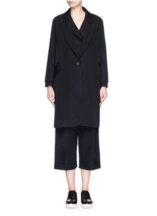Main View - Click To Enlarge - SONG FOR THE MUTE - Raglan sleeve wool coat