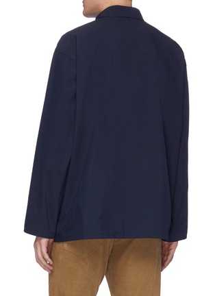 Back View - Click To Enlarge - NANAMICA - Chest pocket organic cotton shirt jacket