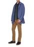 Figure View - Click To Enlarge - NANAMICA - GORE-TEX® soutien collar coat