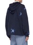Back View - Click To Enlarge - NANAMICA - ALPHADRY® flap pocket hooded tiedye parka