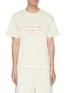 Main View - Click To Enlarge - JACQUEMUS - 'Le Coup de Soleil' embroidered T-shirt