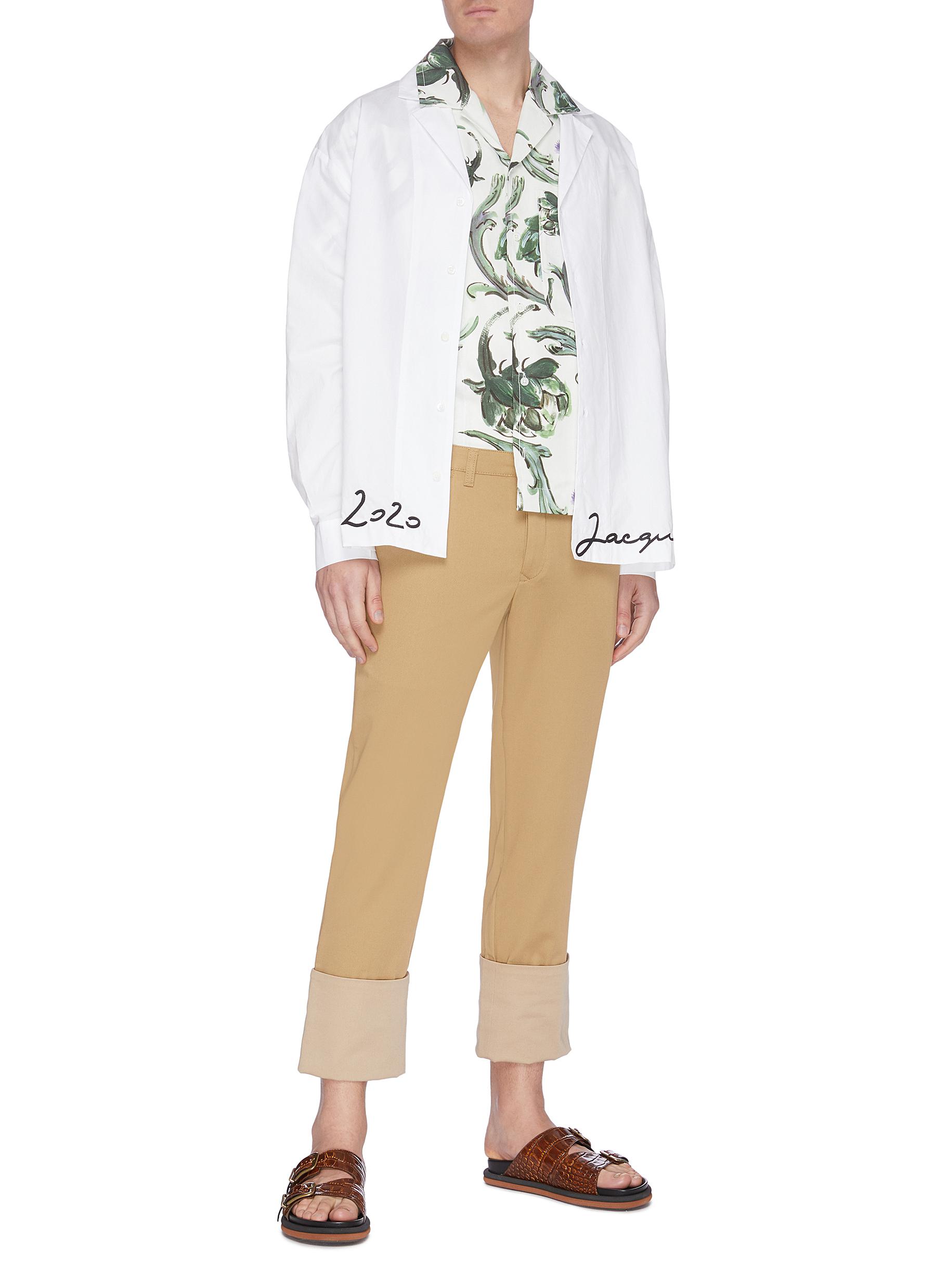 JACQUEMUS 'LA CHEMISE COUP DE SOLEIL' EMBROIDERED SHIRT