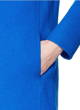 Detail View - Click To Enlarge - VINCE - 'Classic' wool blend felt long coat