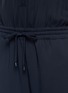 Detail View - Click To Enlarge - VINCE - Silk crepe twill drawstring jumpsuit