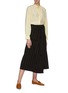 Figure View - Click To Enlarge - VINCE - Stripe Utility Skirt