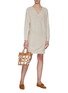 Figure View - Click To Enlarge - VINCE - Dolman Sleeve Dress