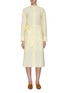 Main View - Click To Enlarge - VINCE - Belted Button Down Dress