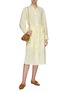 Figure View - Click To Enlarge - VINCE - Belted Button Down Dress