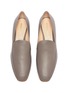 Detail View - Click To Enlarge - NICHOLAS KIRKWOOD - 'Casati' faux pearl heel leather moccasins